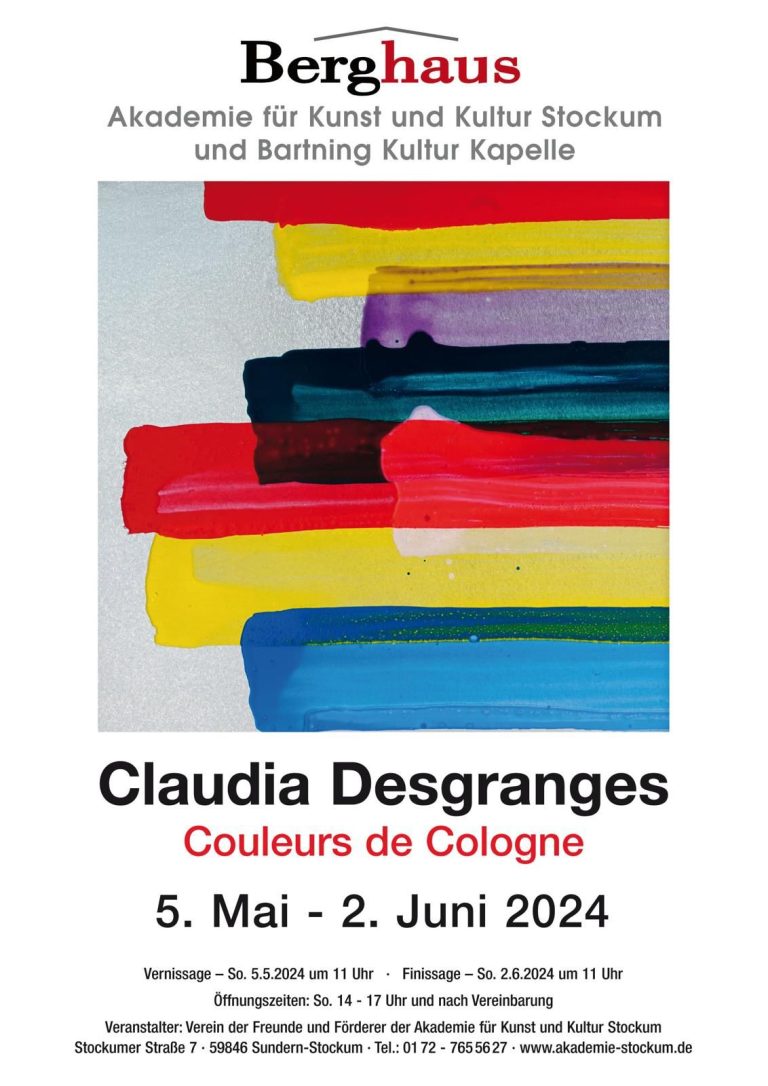 Couleurs de Cologne -Claudia Desgranges
